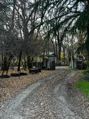 a view of street with trees