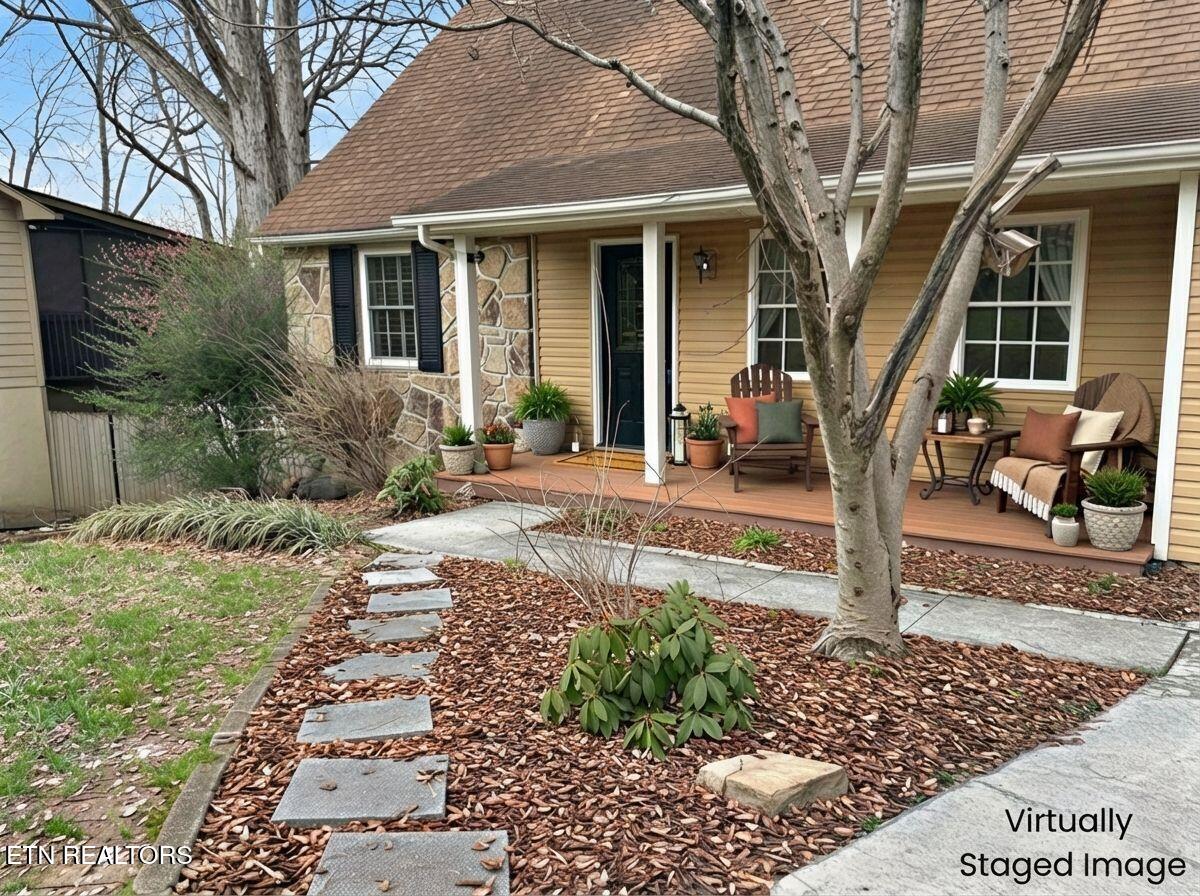 805 Tree Trunk Road Knoxville, TN 37934 - Photo 2 of 44 Covered Front Porch