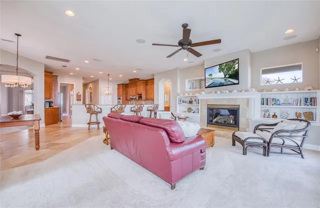 a view of a roof deck