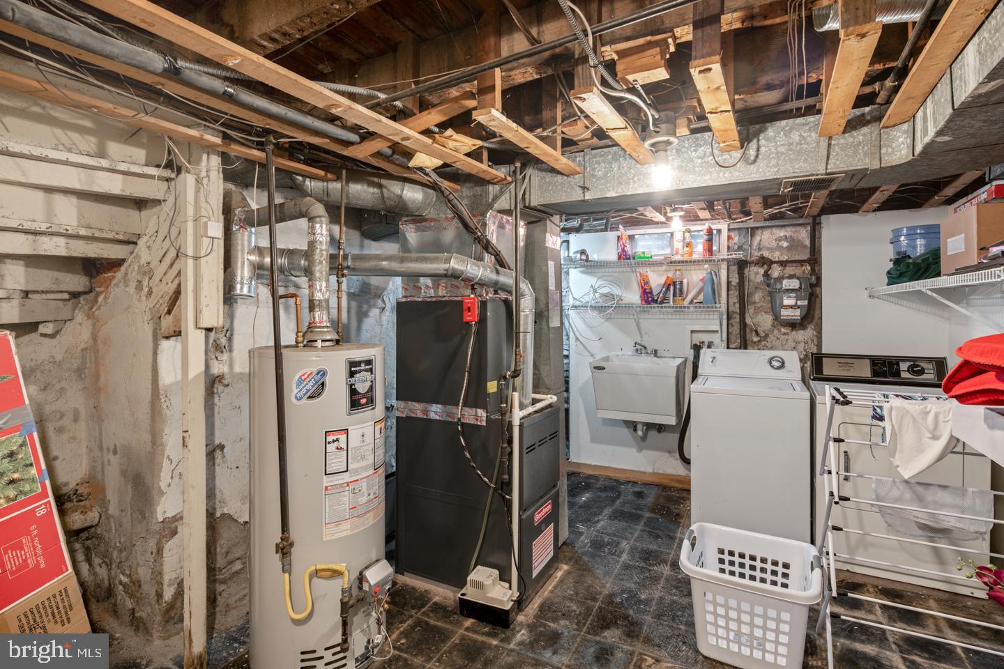 738 South Mildred Street Philadelphia, PA 19147 - Photo 20 of 22 Basement with laundry and storage