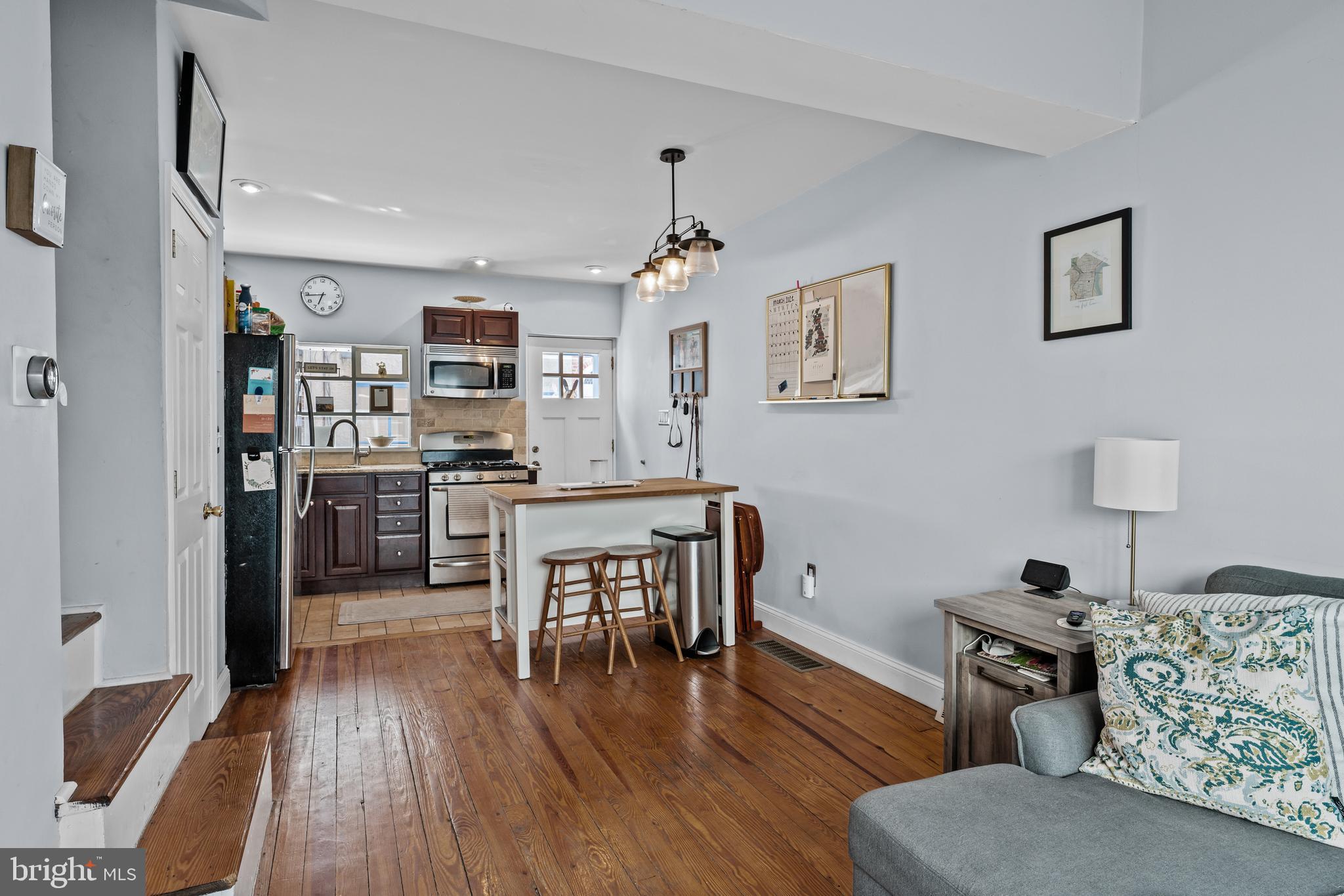 738 South Mildred Street Philadelphia, PA 19147 - Photo 7 of 22 View of kitchen from LR