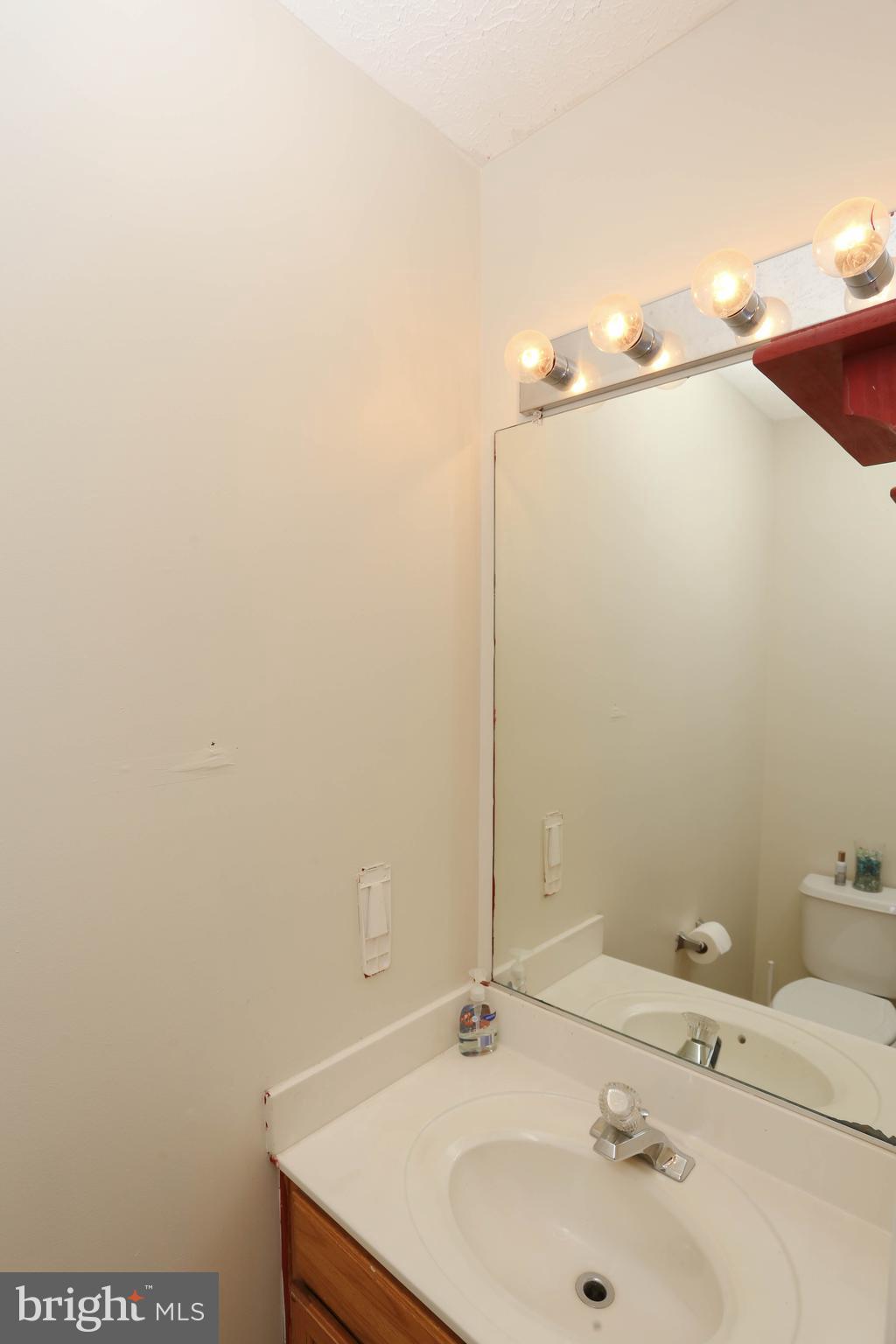 1734 Sea Pine Circle, Unit 136 Severn, MD 21144 - Photo 26 of 32 a bathroom with a sink and a mirror