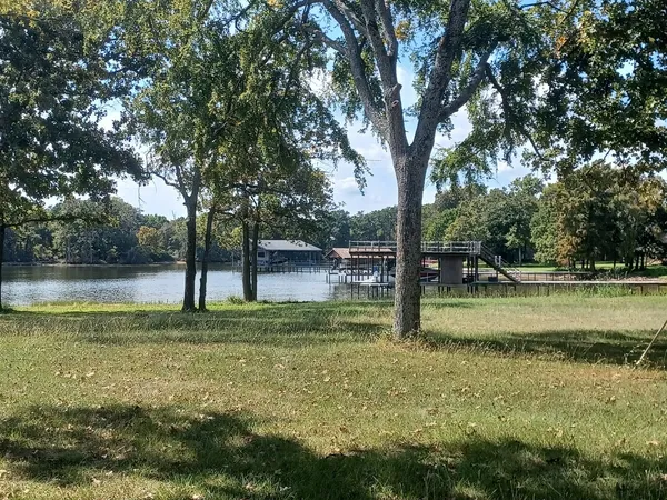 a view of backyard with green space