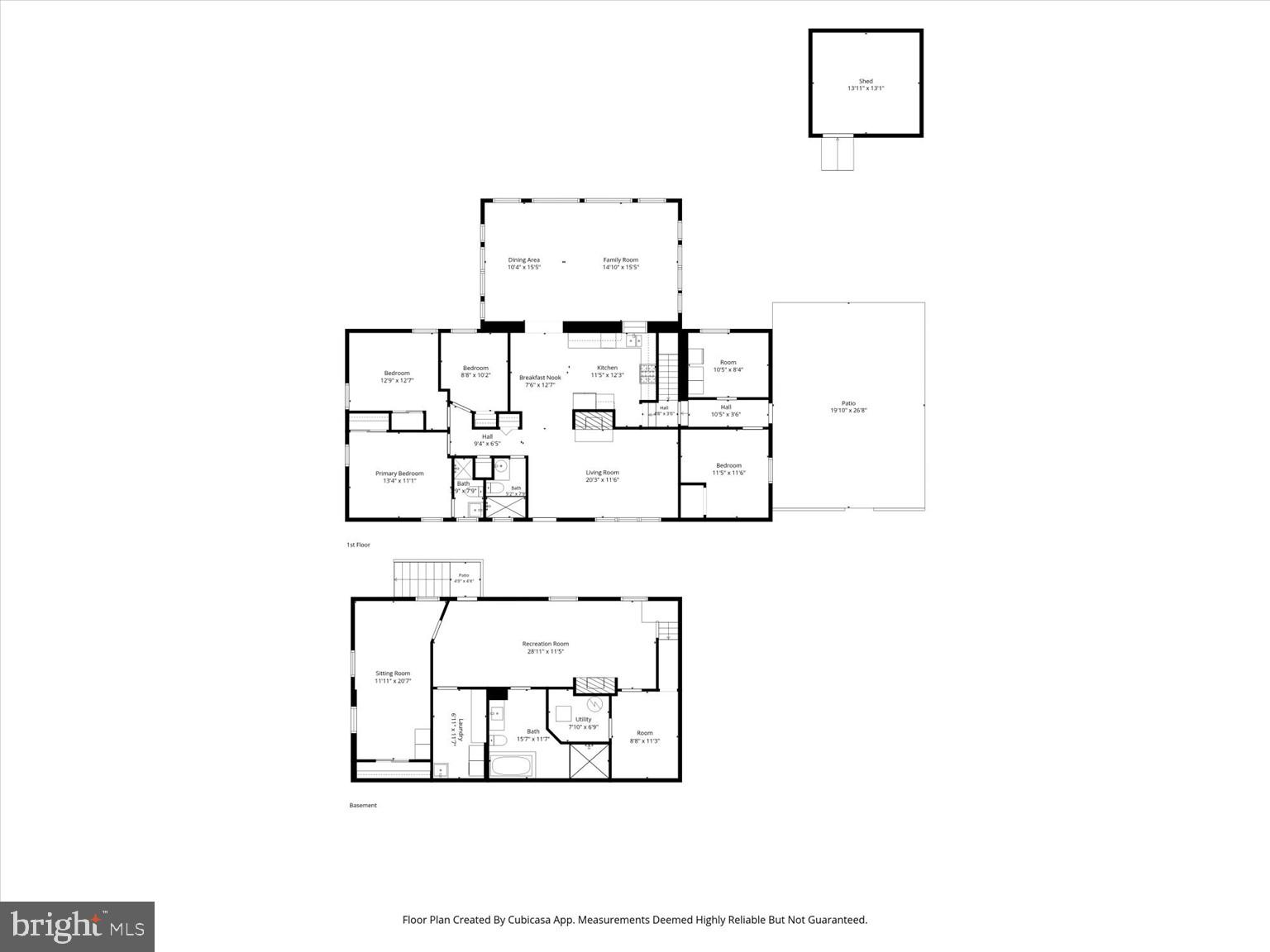 6103 Dinwiddie Street Springfield, VA 22150 - Photo 42 of 42 Floor Plan
