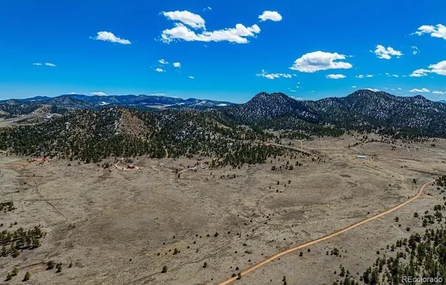 a view of swimming pool with sunset view