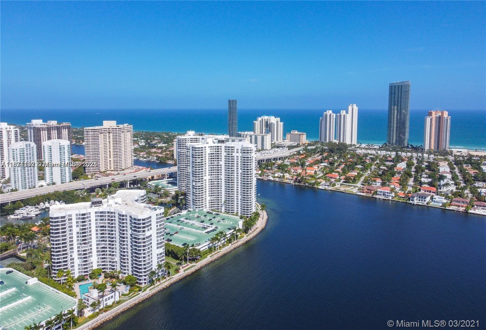 3600 Mystic Pointe Drive, Unit 215 Aventura, FL 33180 - Photo 20 of 49 a view of city from balcony