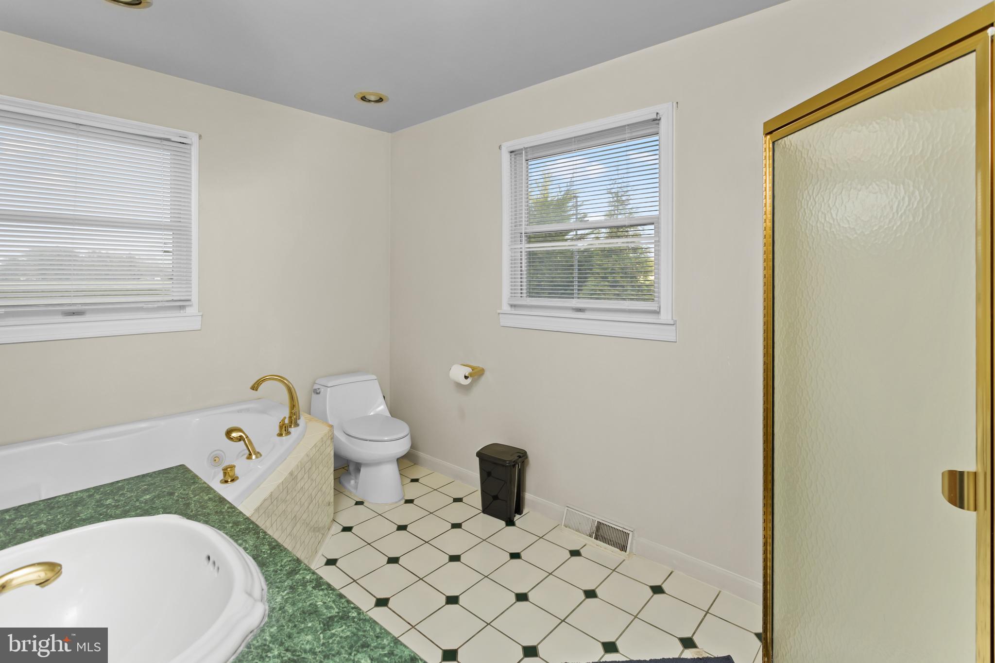 59 Bordentown Chesterfield Road Chesterfield, NJ 08515 - Photo 19 of 50 a bathroom with a sink toilet and shower