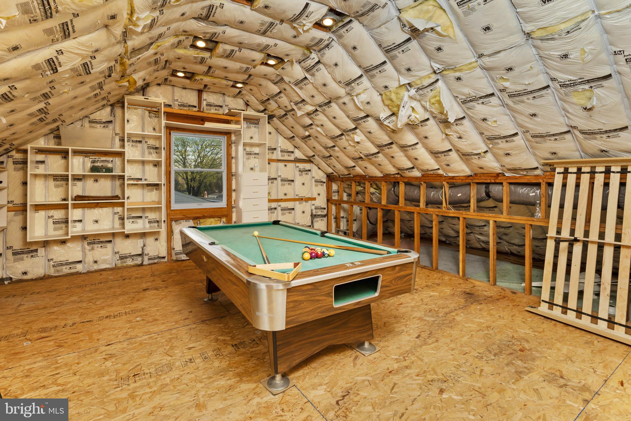 59 Bordentown Chesterfield Road Chesterfield, NJ 08515 - Photo 36 of 50 a room with pool table and windows