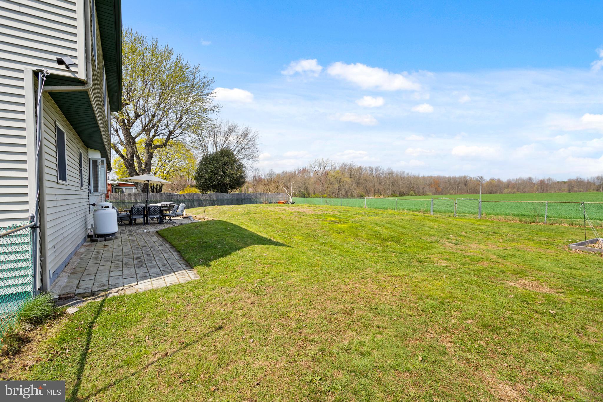 59 Bordentown Chesterfield Road Chesterfield, NJ 08515 - Photo 45 of 50 a view of yard with swimming pool and green space