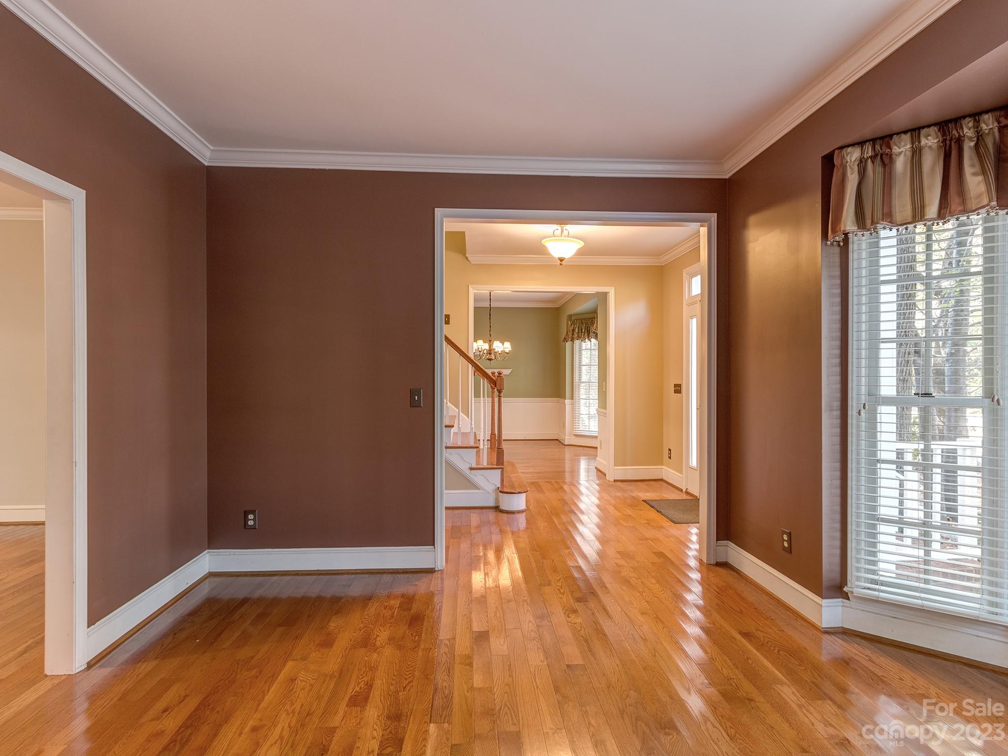 3301 Carnegie Lane Mint Hill, NC 28105 - Photo 13 of 34 a view of hallway with natural light