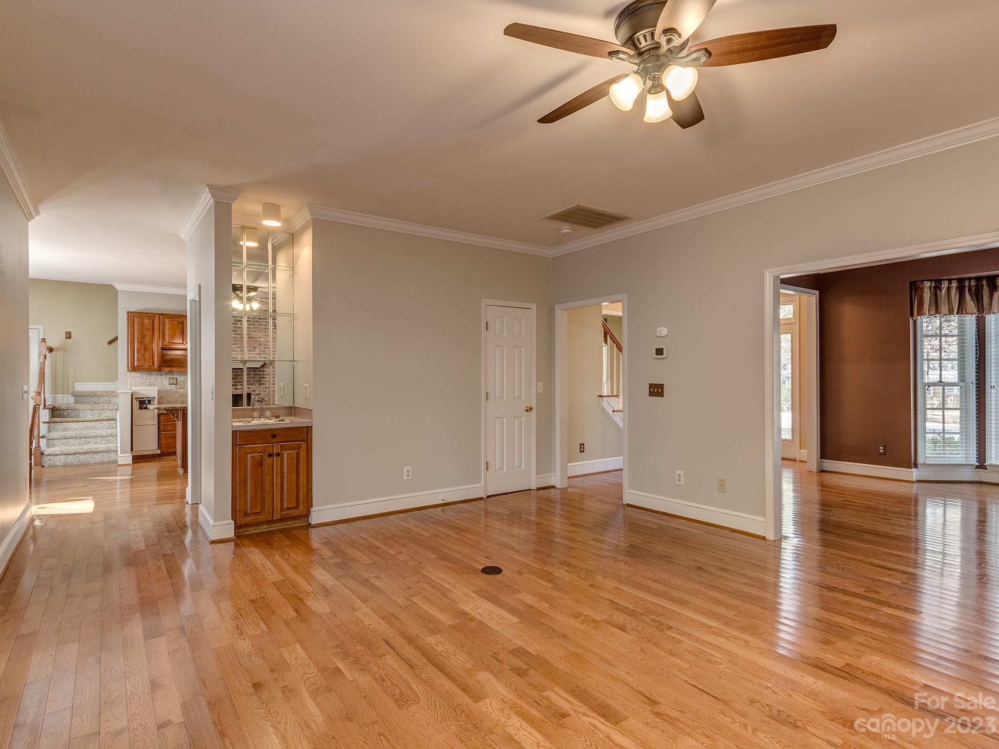 3301 Carnegie Lane Mint Hill, NC 28105 - Photo 3 of 34 a view of empty room with wooden floor