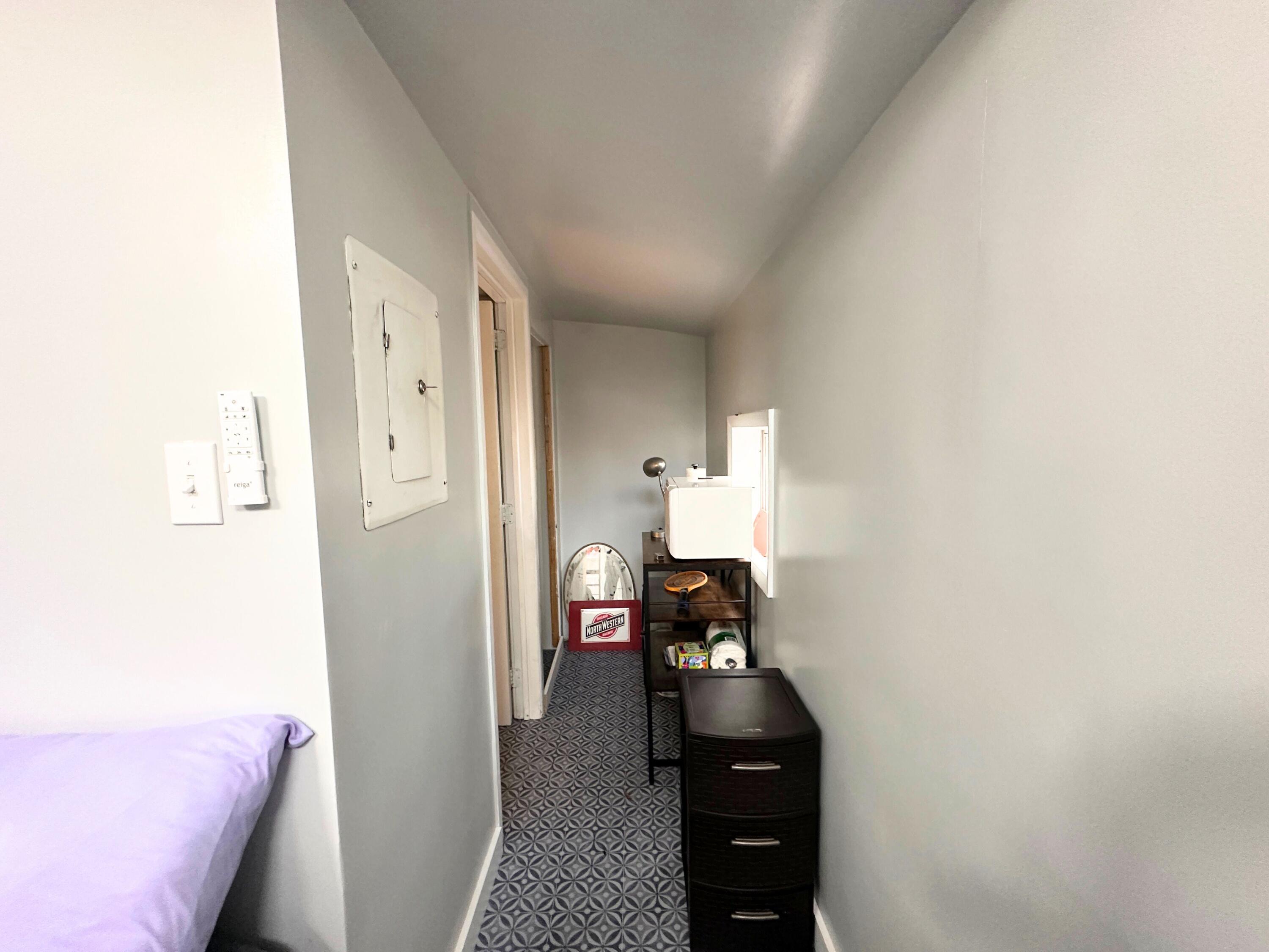 301 East Townline Road, Unit 11 Lake Geneva, WI 53147 - Photo 9 of 11 Hallway from living area to the bath