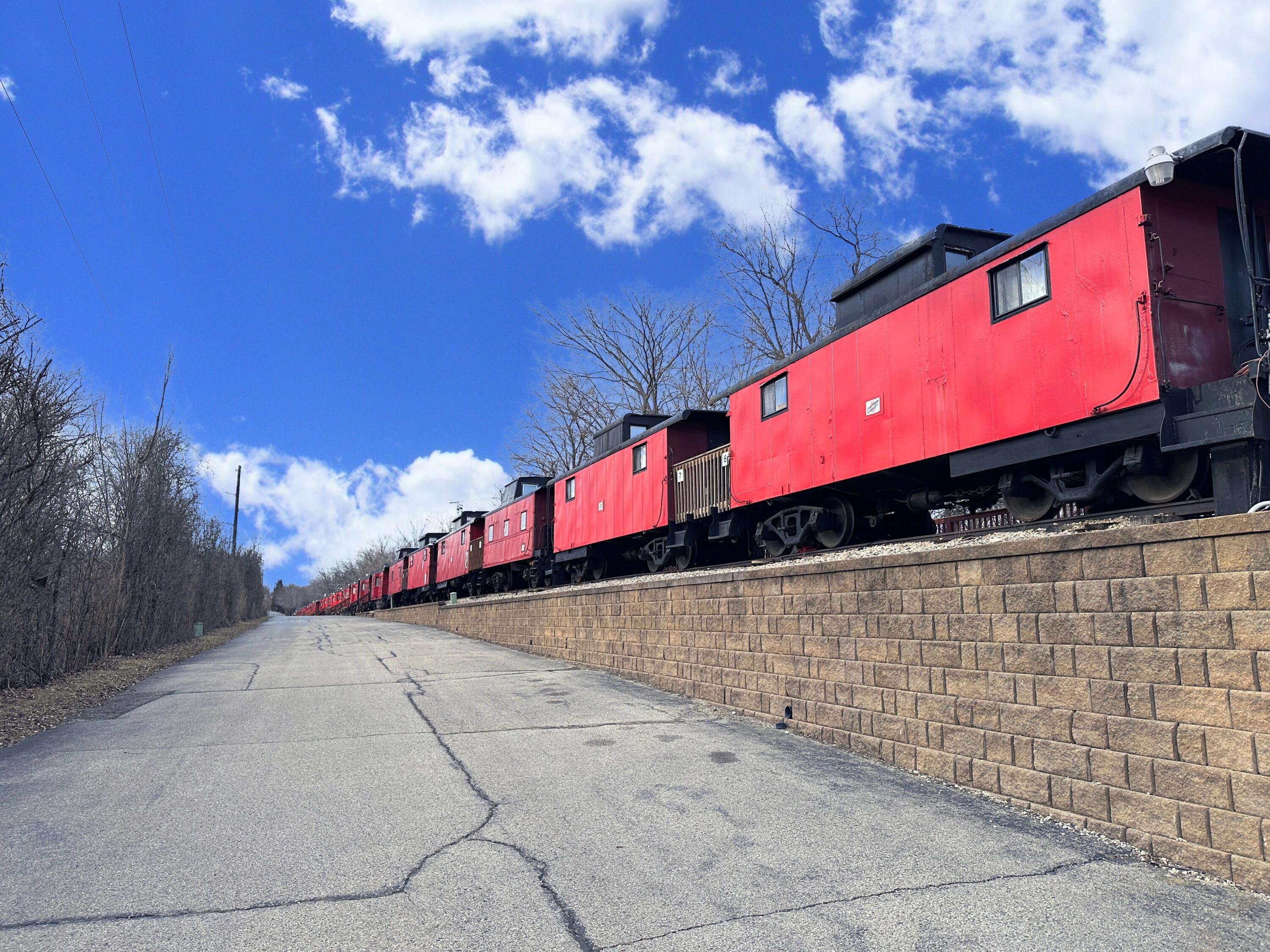 301 East Townline Road, Unit 11 Lake Geneva, WI 53147 - Photo 10 of 11 Extended view of the rail cars