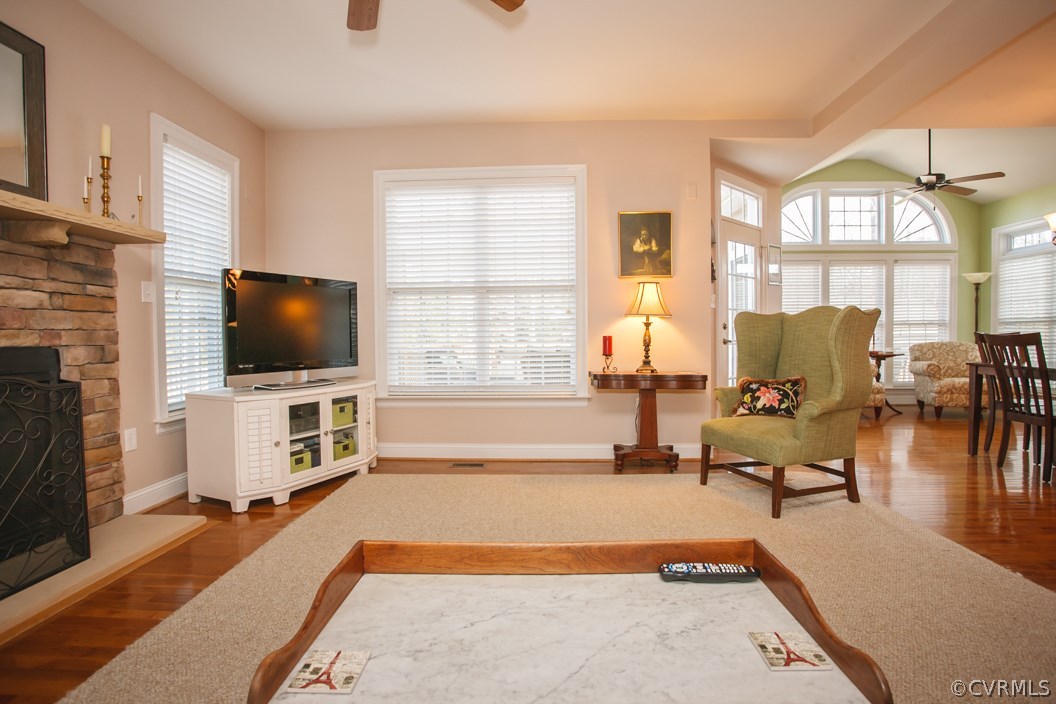 14113 Rigney Drive Midlothian, VA 23113 - Photo 5 of 24 a living room with furniture and a flat screen tv