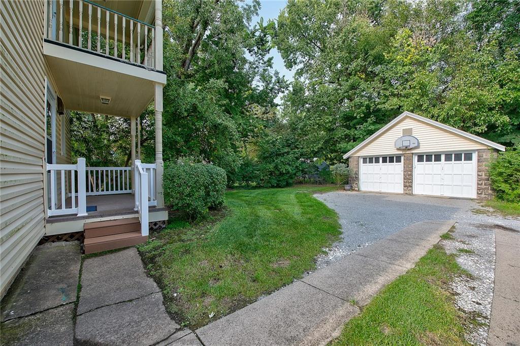 214-216 Pine Road Sewickley, PA 15143 - Photo 23 of 25 2 car detached garage