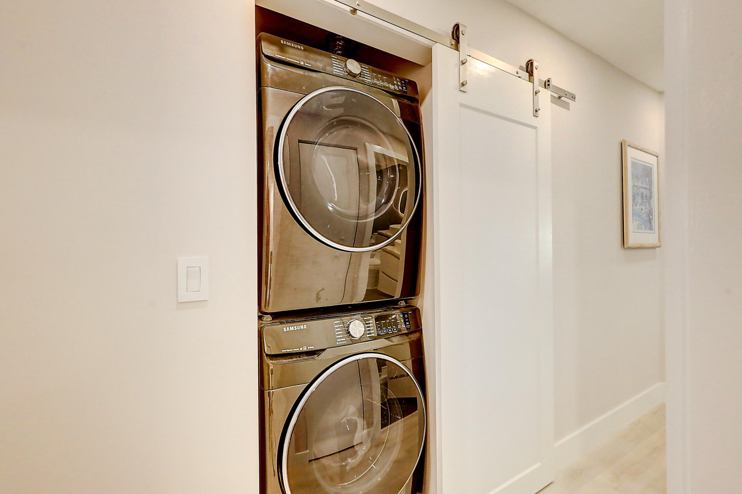 17256 Boca Club Boulevard, Unit 1402 Boca Raton, FL 33487 - Photo 25 of 33 W/D with Barn Door closure