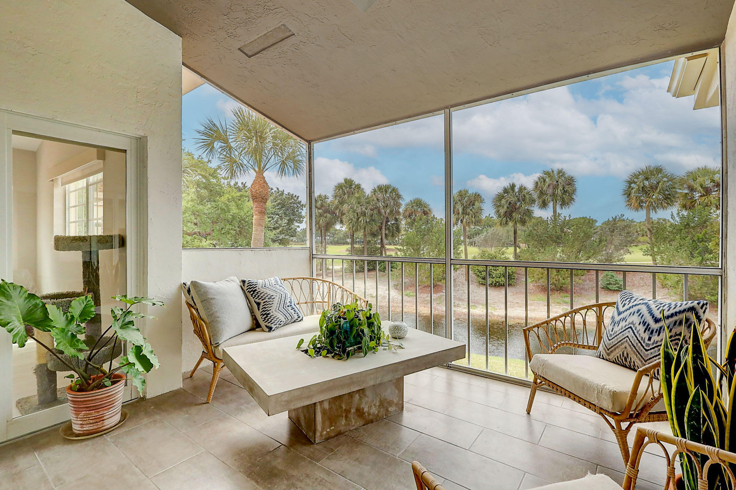 17256 Boca Club Boulevard, Unit 1402 Boca Raton, FL 33487 - Photo 28 of 33 West FAcing Patio - Beautiful Sunsets