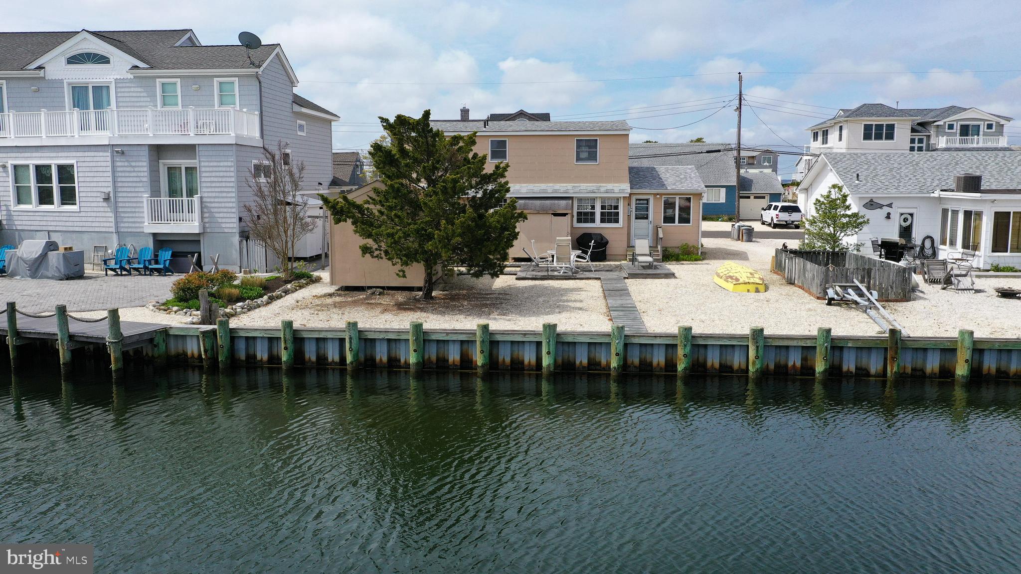 9 Adrian Road Long Beach Township, NJ 08006 - Photo 34 of 45 Back Exterior & Lagoon