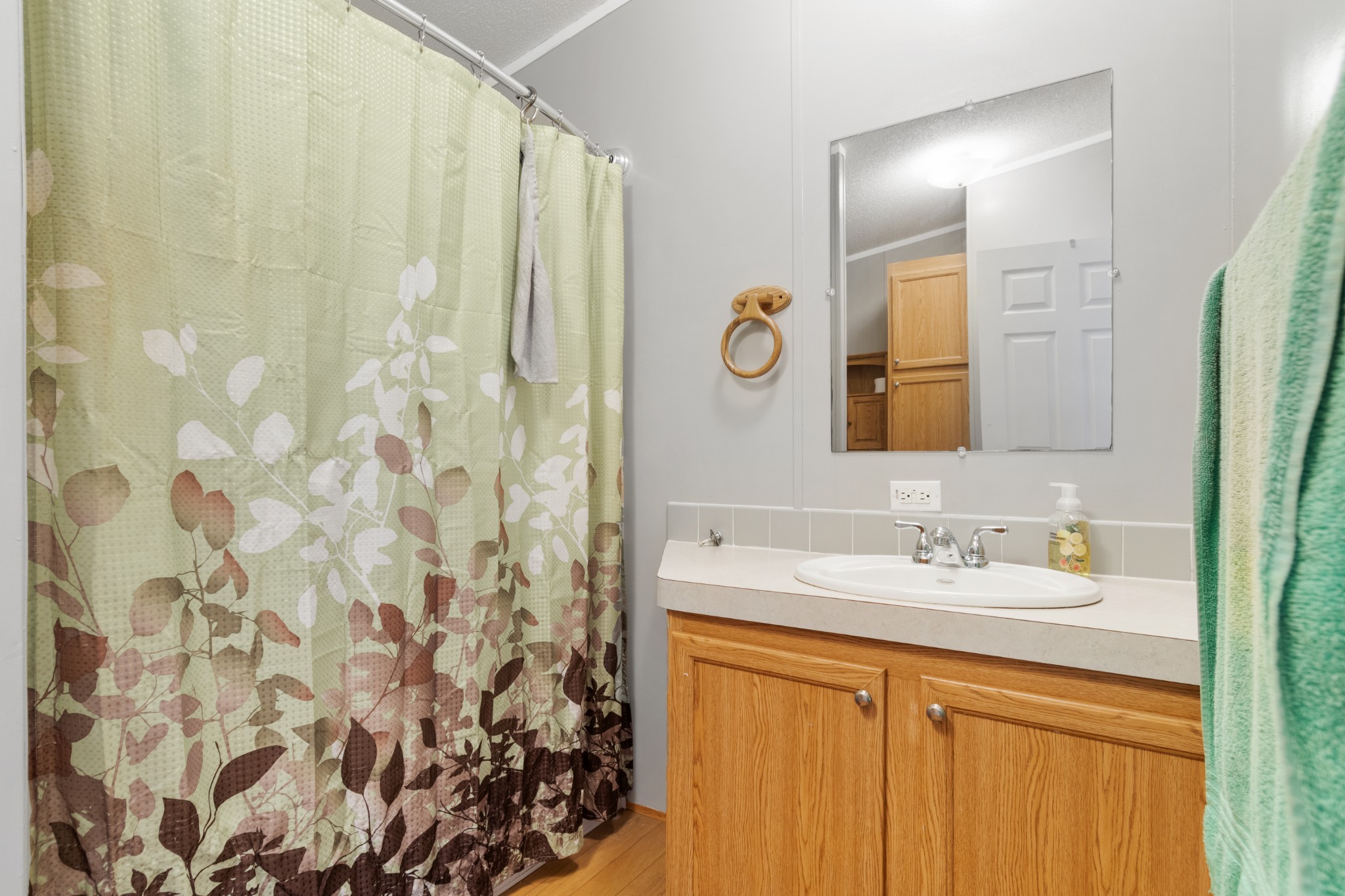 2600 Creecy Hollow Road Pulaski, TN 38478 - Photo 24 of 47 a bathroom with a sink and a mirror