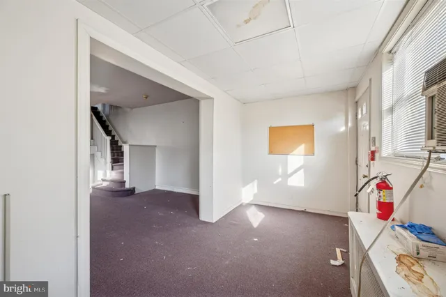a view of a storage & utility room