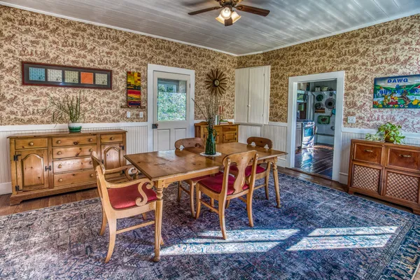 a kitchen with stainless steel appliances granite countertop a stove and refrigerator