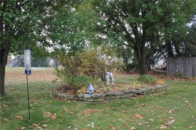 a view of a terrace with chairs