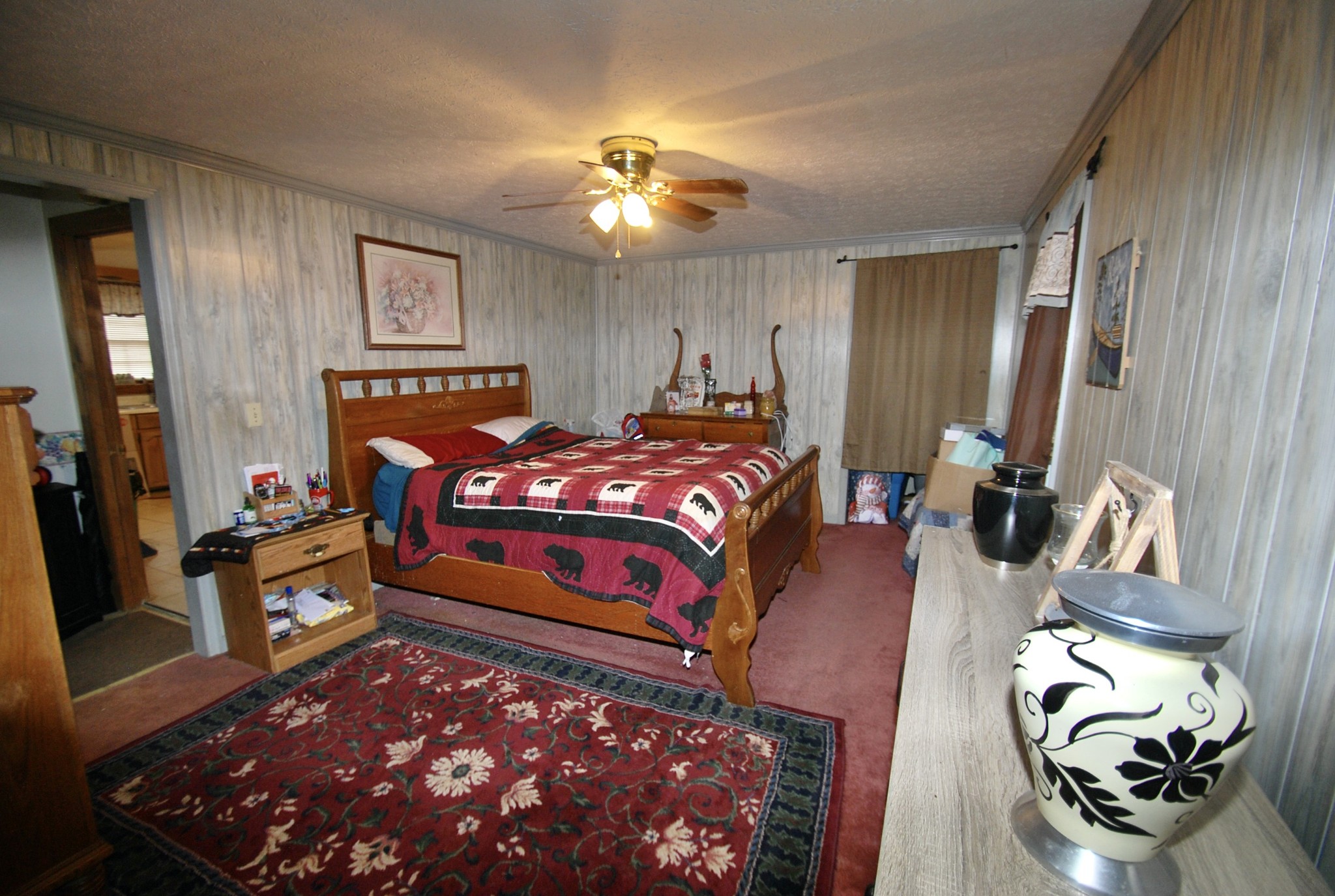 6006 Valley Road Springfield, TN 37172 - Photo 6 of 15 a bedroom with bed and wooden floor