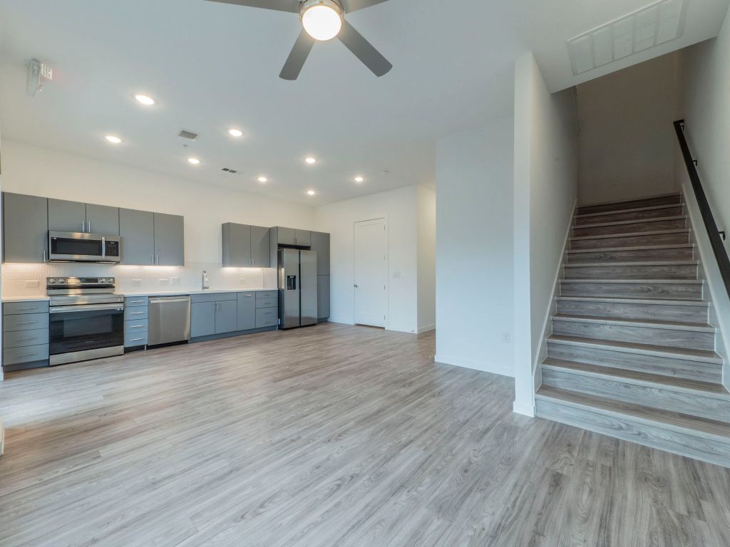 4901 Springdale Road, Unit 103 Austin, TX 78723 - Photo 7 of 26 a view of kitchen with sink and refrigerator