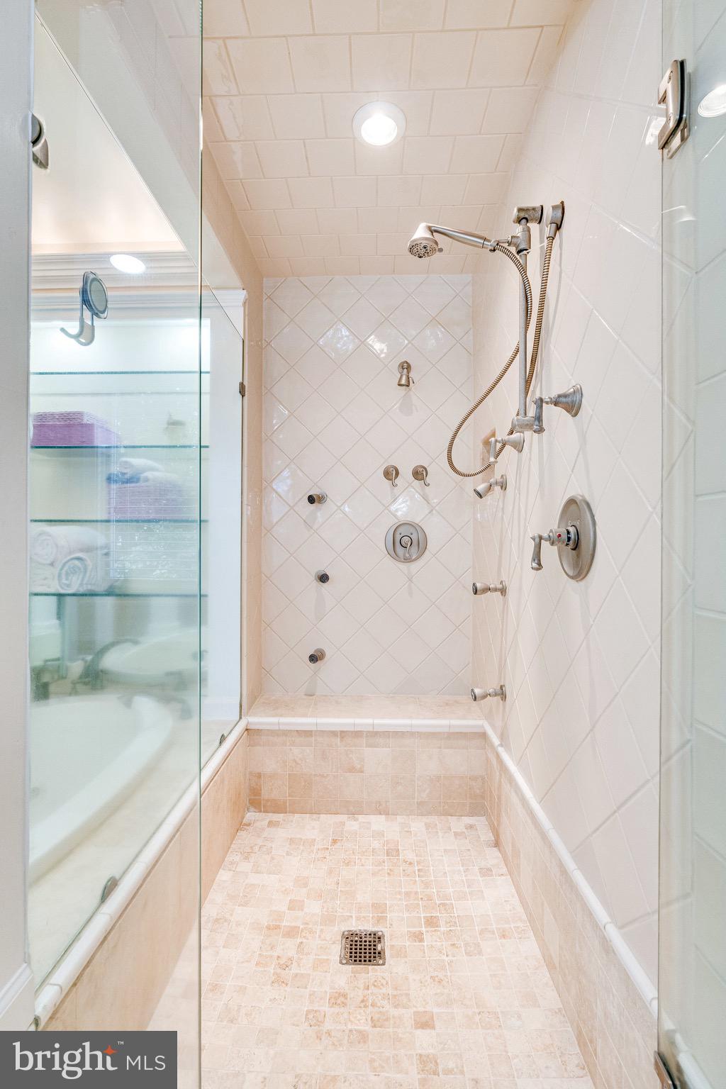 17182 Clarksridge Road Leesburg, VA 20176 - Photo 17 of 38 Glass shower and separate soaking tub