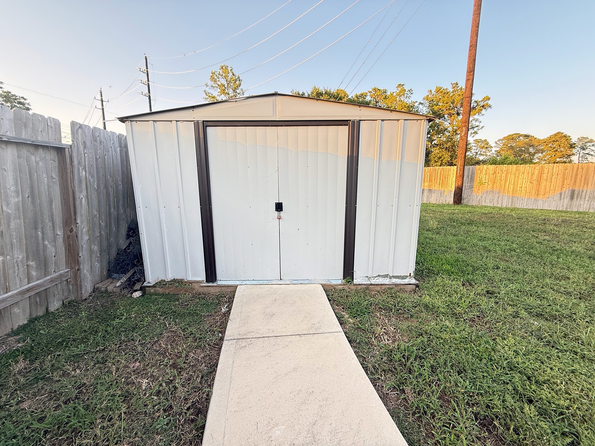 23726 Harrow Field Ln Spring Spring, TX 77373 - Photo 16 of 16 a backyard of a house