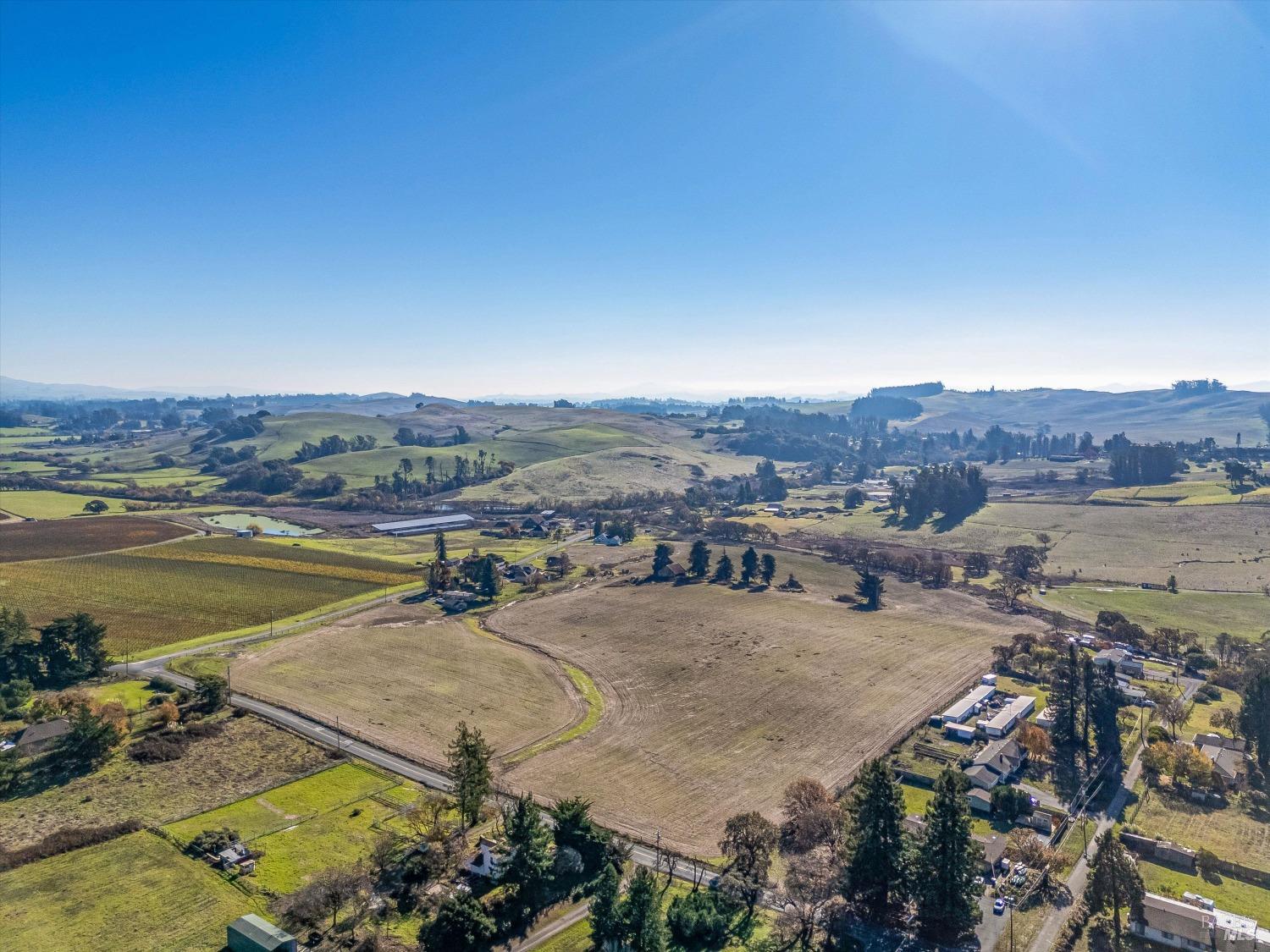 6000 Petersen Road Sebastopol, CA 95472 - Photo 2 of 25 an aerial view of residential houses with outdoor space and river