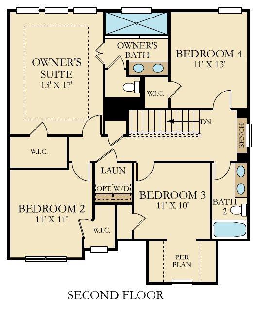 3146 Rift Lane Murfreesboro, TN 37130 - Photo 8 of 29 2nd floor