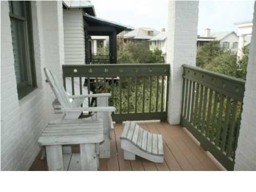 22 Round Road Rosemary Beach, FL 32461 - Photo 17 of 30 a balcony with table and chairs