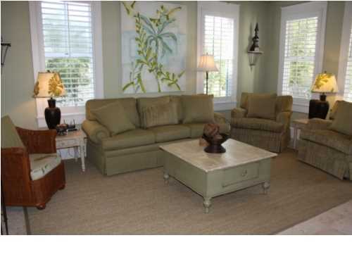 22 Round Road Rosemary Beach, FL 32461 - Photo 5 of 30 a living room with furniture and a large window