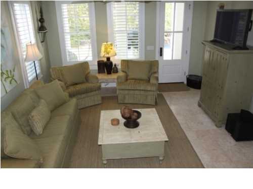 22 Round Road Rosemary Beach, FL 32461 - Photo 6 of 30 a living room with furniture and a flat screen tv