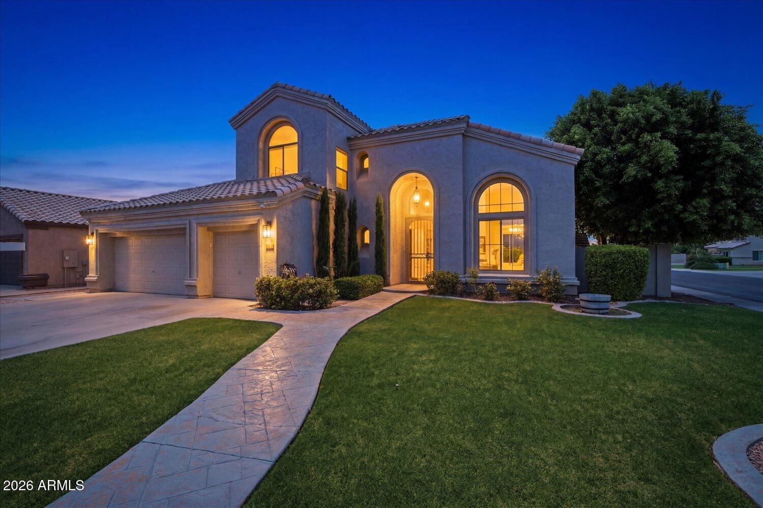 1894 East Mineral Road Gilbert, AZ 85234 - Photo 1 of 48 a view of a house with a backyard