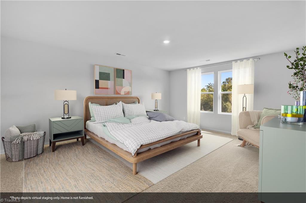 5061 Fallmeade Road Kernersville, NC 27284 - Photo 34 of 38 Primary Bedroom Virtual Staging