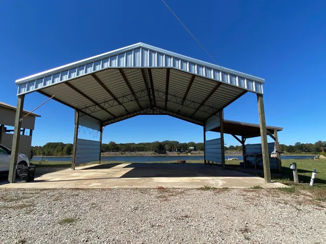 a view of a roof deck