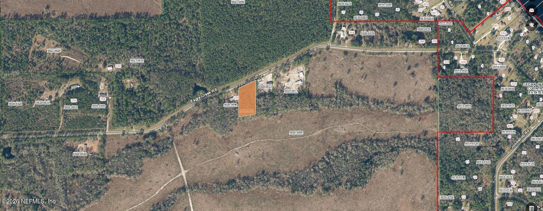 261 Eagle Creek Road Green Cove Springs, FL 32043 - Photo 3 of 4 a view of a small yard