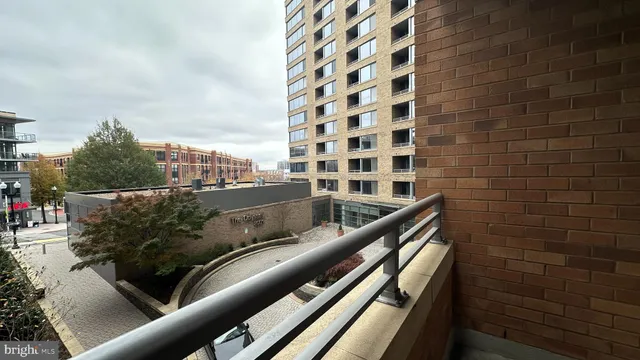 a view of balcony and patio