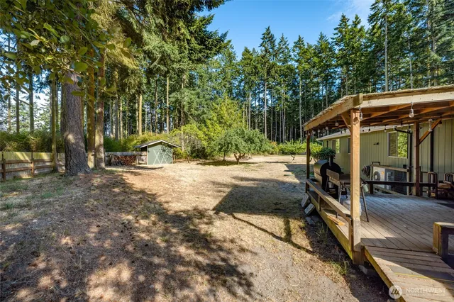 a view of outdoor space yard and deck
