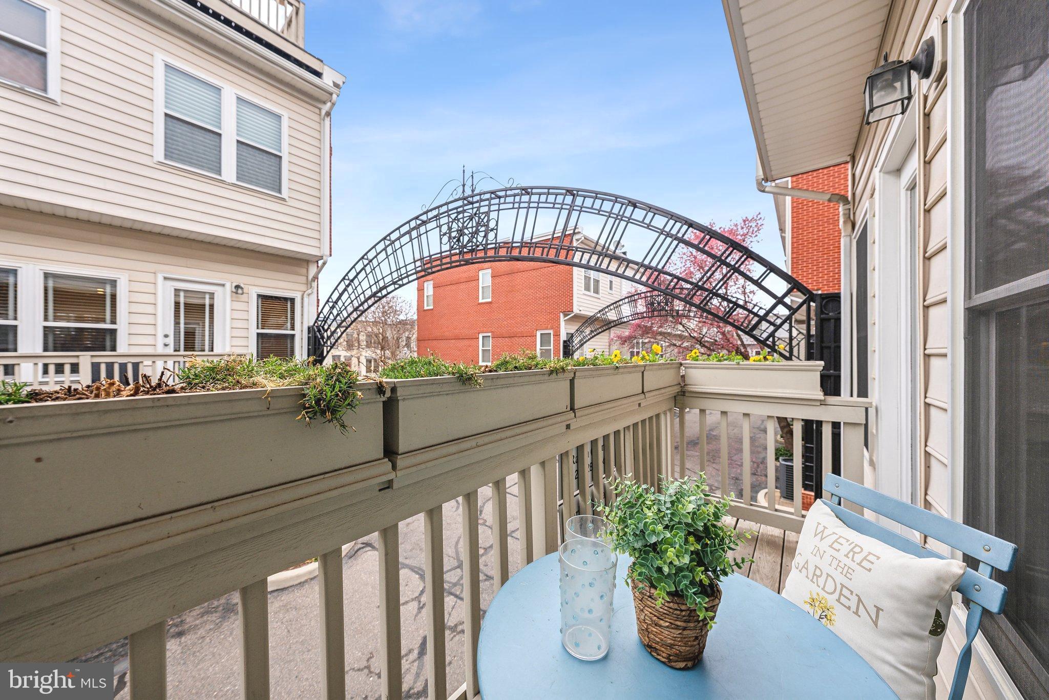 2136 12th Place Northwest Washington, DC 20009 - Photo 11 of 32 a view of a house with a garden