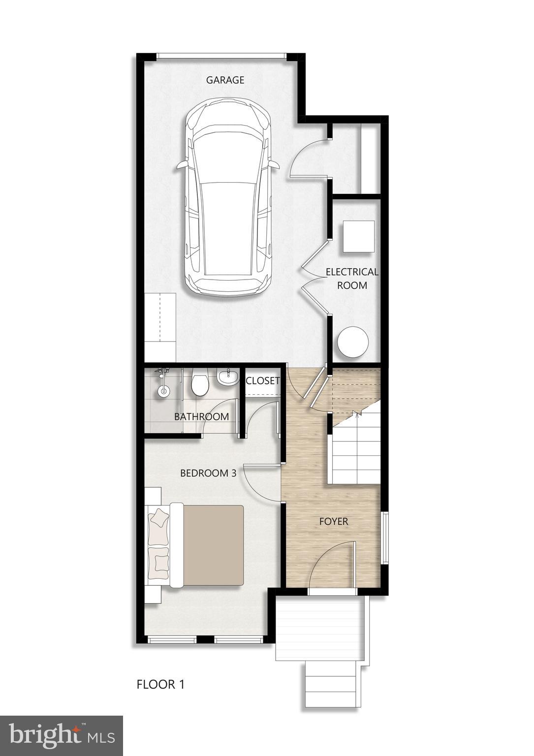 2136 12th Place Northwest Washington, DC 20009 - Photo 29 of 32 a picture of a floor plan