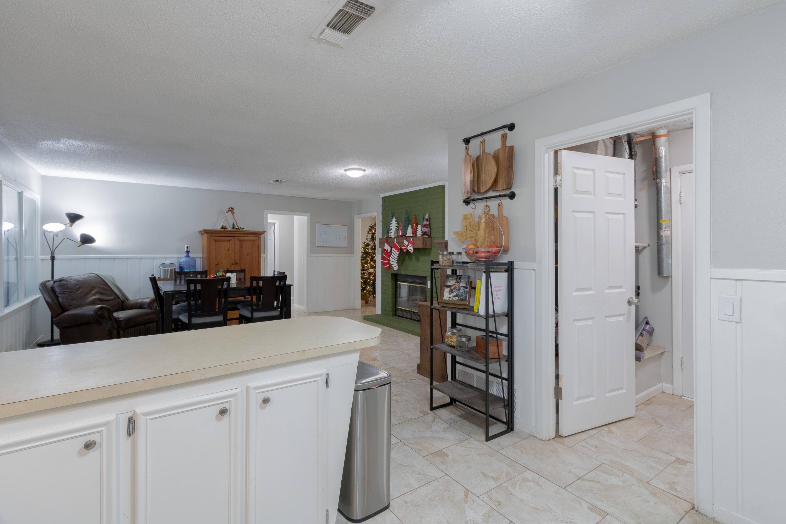 4404 49th Street Lubbock, TX 79414 - Photo 26 of 34 a kitchen with stainless steel appliances a refrigerator and a sink