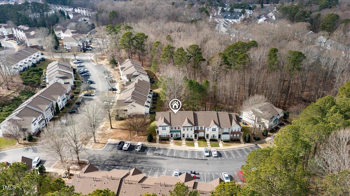 4533 Sugarbend Way Raleigh, NC 27606 - Photo 29 of 37 an aerial view of a house with outdoor space