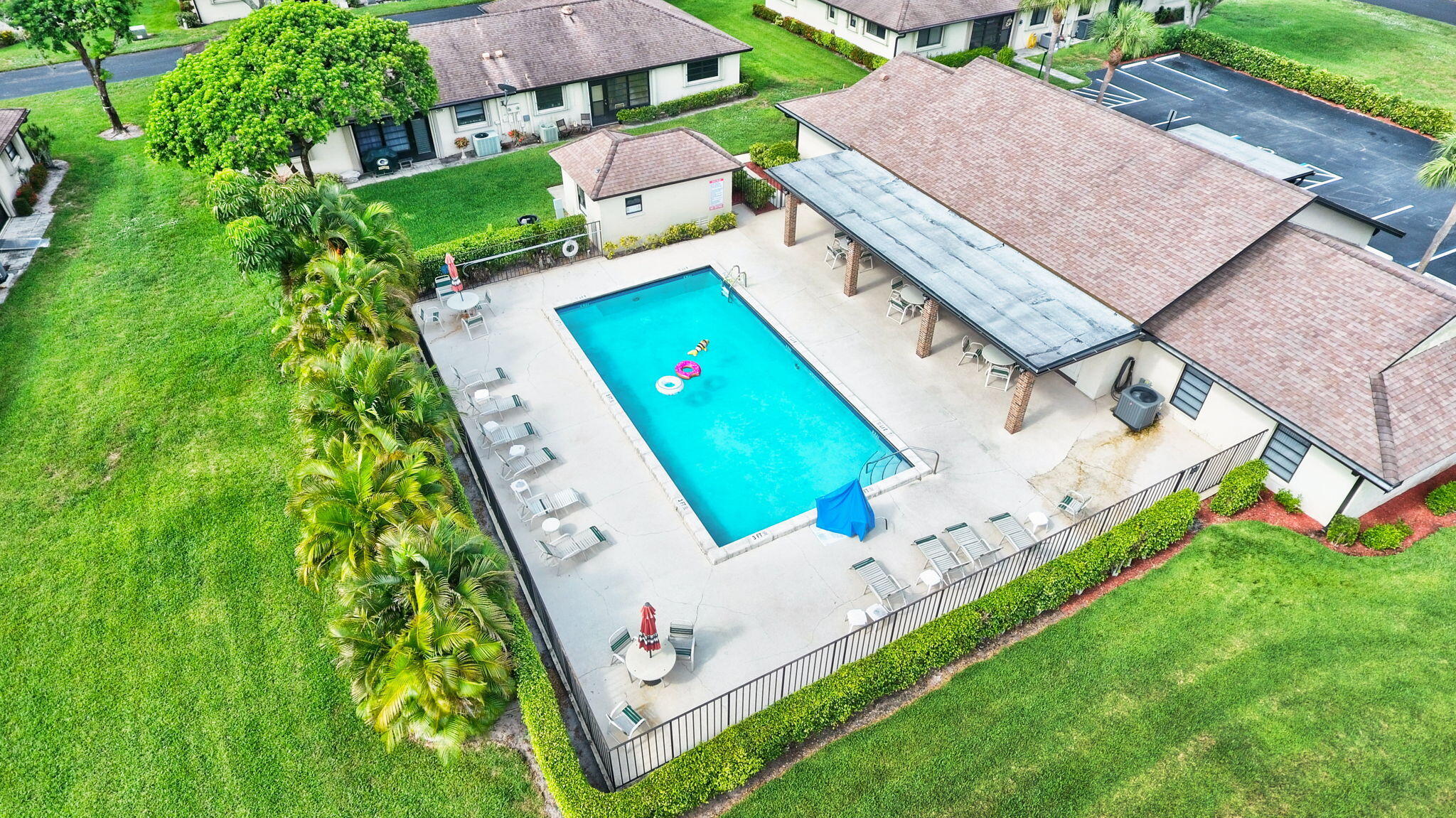 4972 Dovewood Road, Unit B Boynton Beach, FL 33436 - Photo 40 of 47 an aerial view of a house