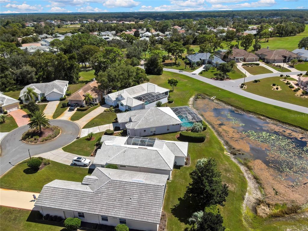 8472 Maybelle Drive Weeki Wachee, FL 34613 - Photo 51 of 58 an aerial view of a residential houses with outdoor space