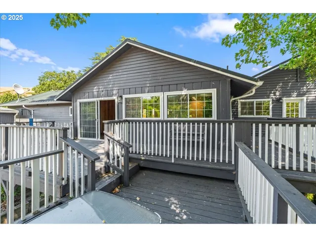 a view of a house with a porch