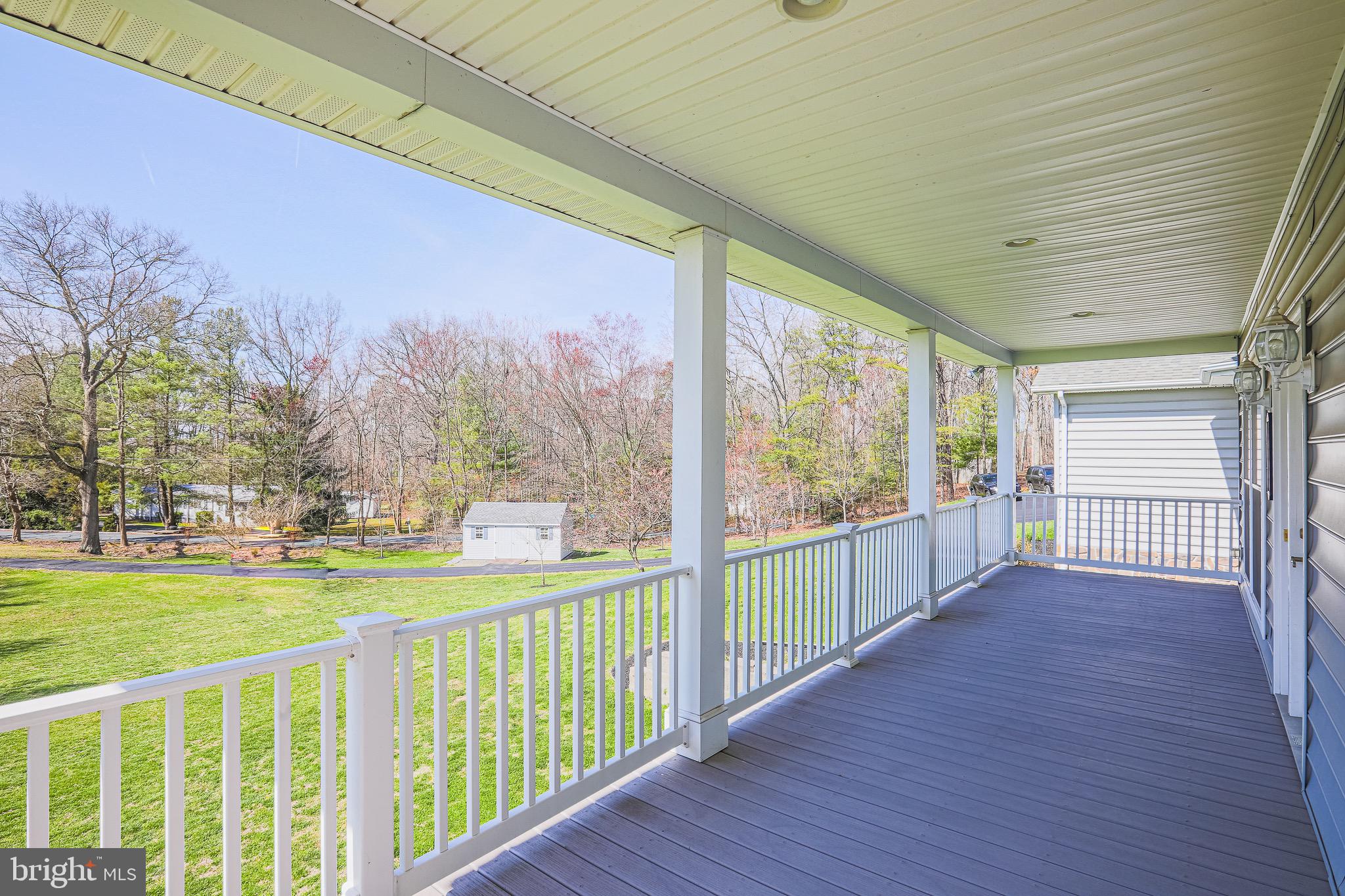 426 Foster Branch Road Joppa, MD 21085 - Photo 35 of 44 Lovely outdoor living on covered porches.