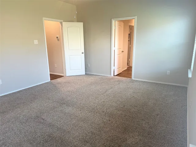 a view of empty room